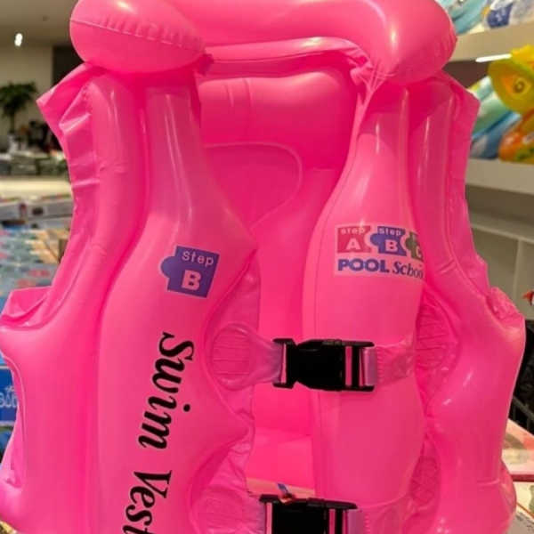 Colete De Natação infantil Liso, Terno Inflável Praia/Piscina Diversão TAMANHO G