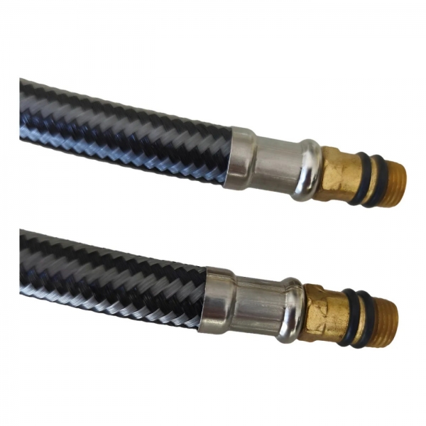 Engate Mangueira Flexível P/ Torneiras Monocomando 60Cm Par