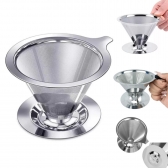 Filtro De Café 103 Inox - Coador de Café Grande Sem Uso De Papel