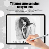 Caneta Touch Screen Ponta Fina Desenho iPad iPhone Android Alta Precisão Universal Design Grafico Tarefas Diaárias Tecno