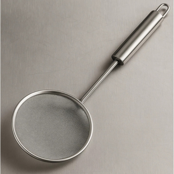 Coador De Óleo Tipo Escumadeira Escorredor De Fritura 14cm