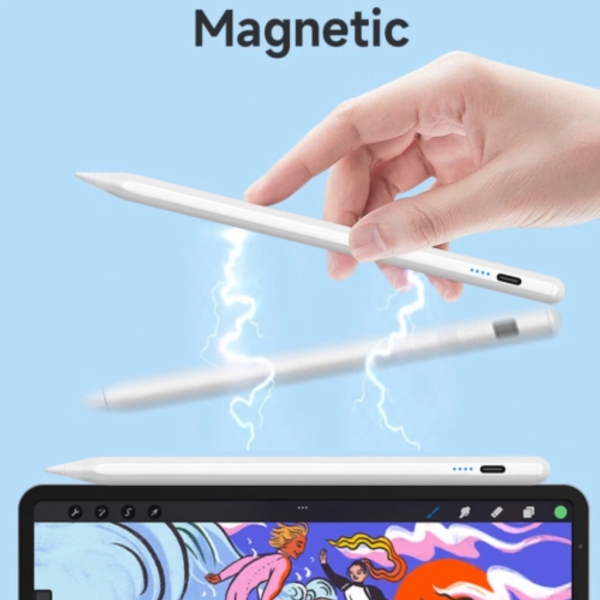 Caneta Touch Screen Ponta Fina Desenho iPad iPhone Android Alta Precisão Universal Design Grafico Tarefas Diaárias Tecno