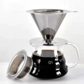 Filtro Coador De Café Inox 102 - Peneira Aço Reutilizável Sem Uso De Papel