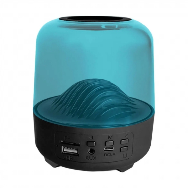 Caixa De Som Luminária Bluetooth Led Portátil