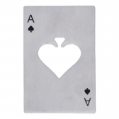 Kit 5 Abridor Garrafa Cerveja Carta Baralho As Espadas Inox