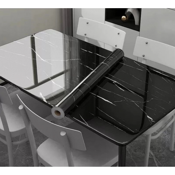 Adesivos de cozinha 3m Resistente a Agua/Óleo/Fogo/Alta Temperatura - Usável em fogão/armário/porta Inovação com Filme