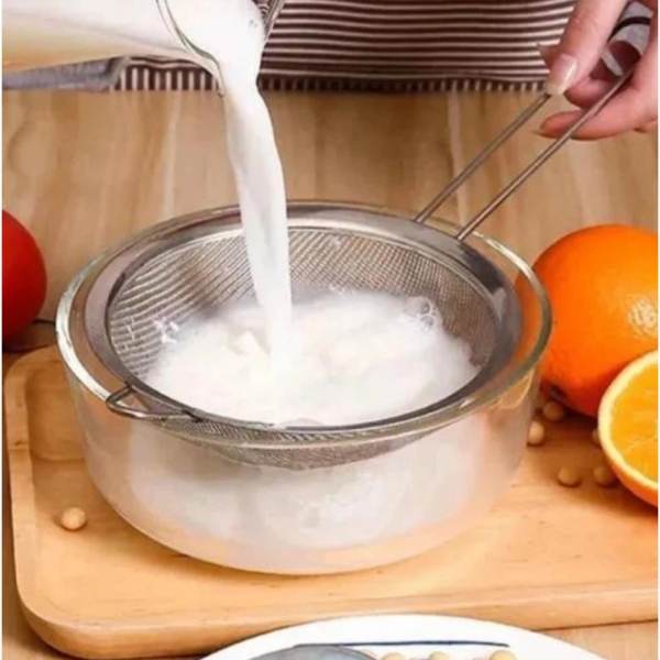 Oferta Peneira Peneiras Coador Suco, Farofas Em Aço Inox