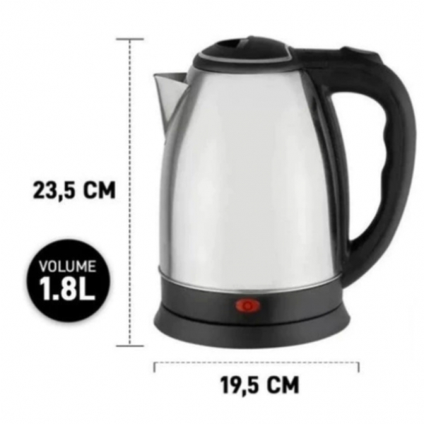 Jarra eletrica 220v inox chaleira eletrica alta tecnogia