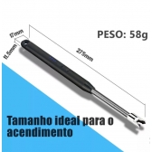 Acendedor De Fogão Isqueiro Eletrico Fogão Churrasqueira Vela Original Recarregavel USB
