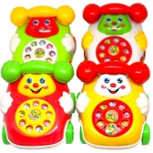 Carrinho Telefone de Brinquedo Infantil Movido à Corda Sonoro Envio Aleatorio